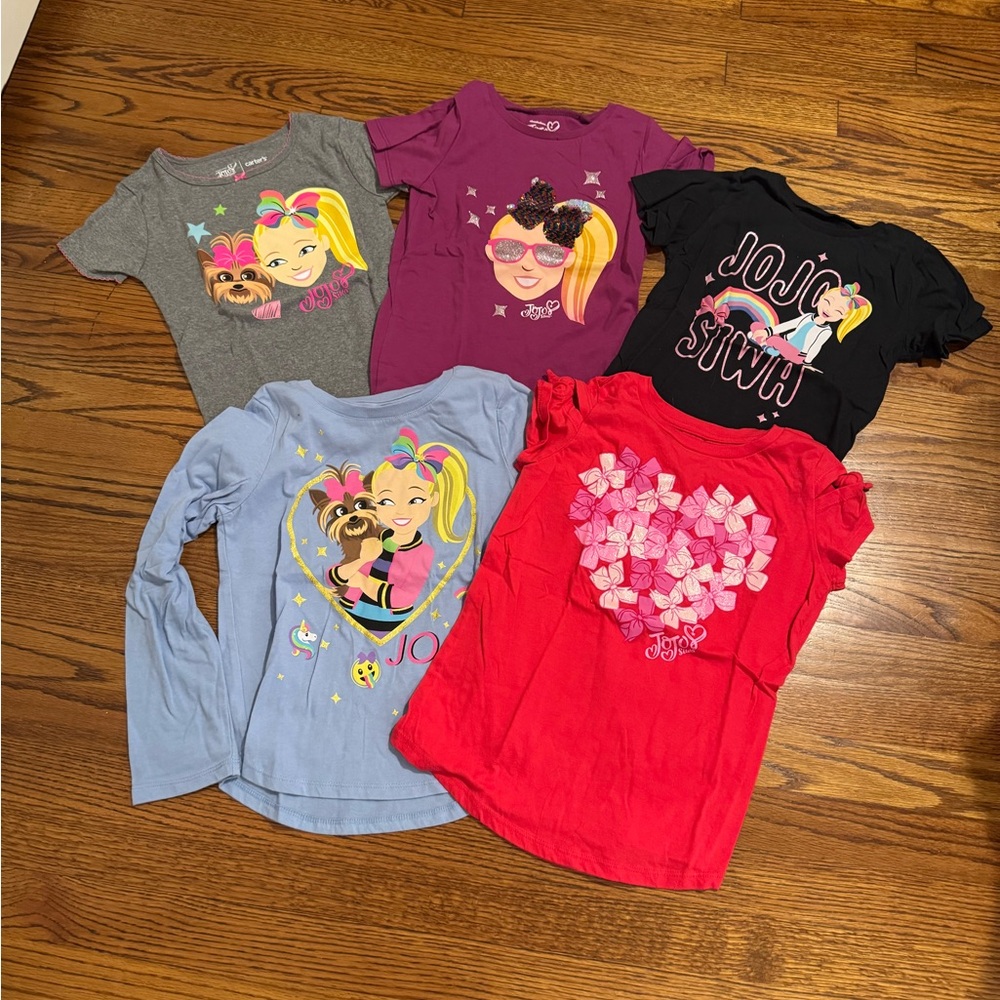 JoJo Siwa Colorful Graphic T-Shirt Collection
